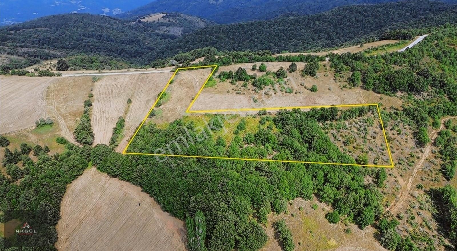 Biga Dikmen Köyünde 14 Dönüm Ana Yola Cephe Satılık Tarla - Görsel 13