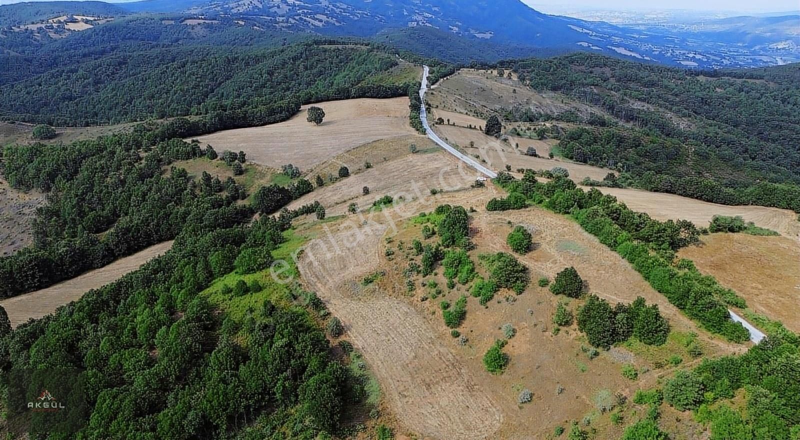 Biga Dikmen Köyünde 14 Dönüm Ana Yola Cephe Satılık Tarla - Görsel 3