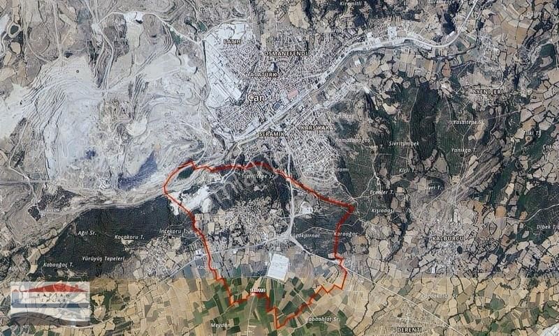 Çanakkale Çan Büyüktepe Köyü Ana Yola Cephe 2350 M2 Satılık - Görsel 10