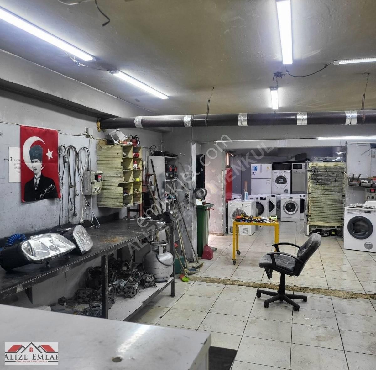 Alizeden Halkali Meydana Yakin 2 Katli Yeni Binada 400 Mt İşyeri - Görsel 17