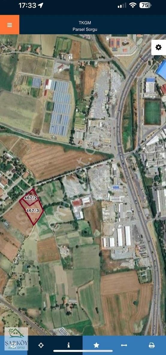 Tekirdağ Süleymanpaşada 9500 M² Sanayi Ve Depolama Alanı