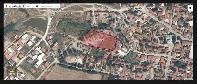 Lüleburgaz Celaliyede Köy Merkezinde Satılık İmarlı Arsa...