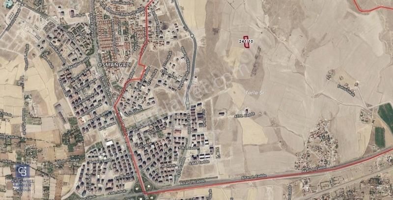 Cb Anatolia / Osmangazi Mah. 30 M Yola Cephe Köşe Parselde Hisse