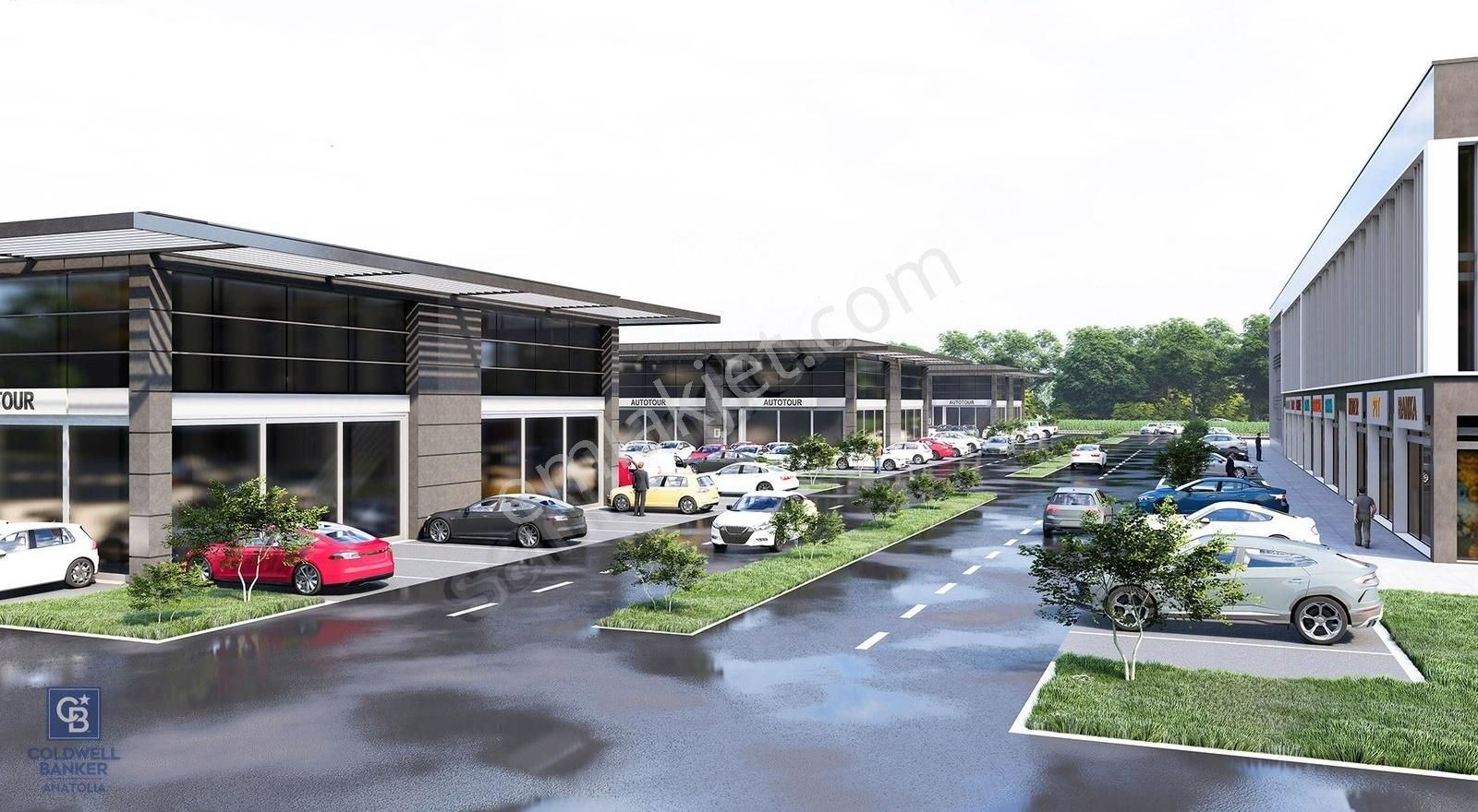 Otonomi Giriş Kapısı Köşe 275 M2 Dükkan