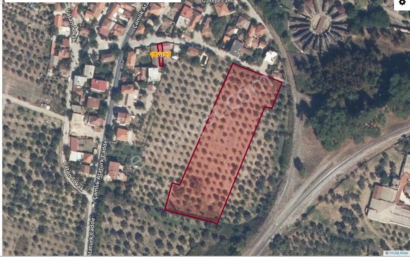 Selçuk / Çamlık’da, İmar Sınırında Satılık 9169 M² Arazi…