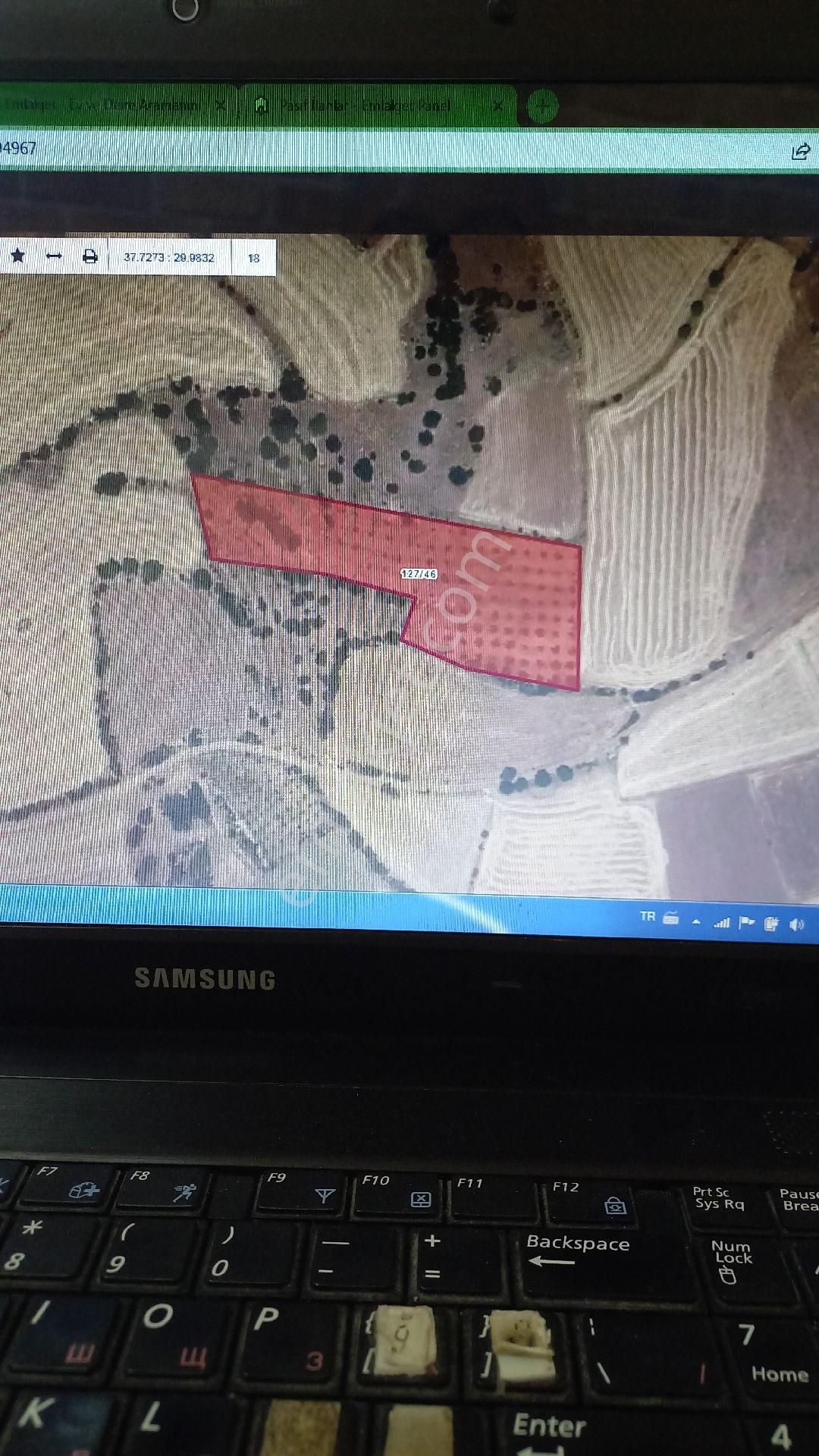 Burdur Yeşilova Önercikte 7.700m Satılık Tarla - Görsel 14