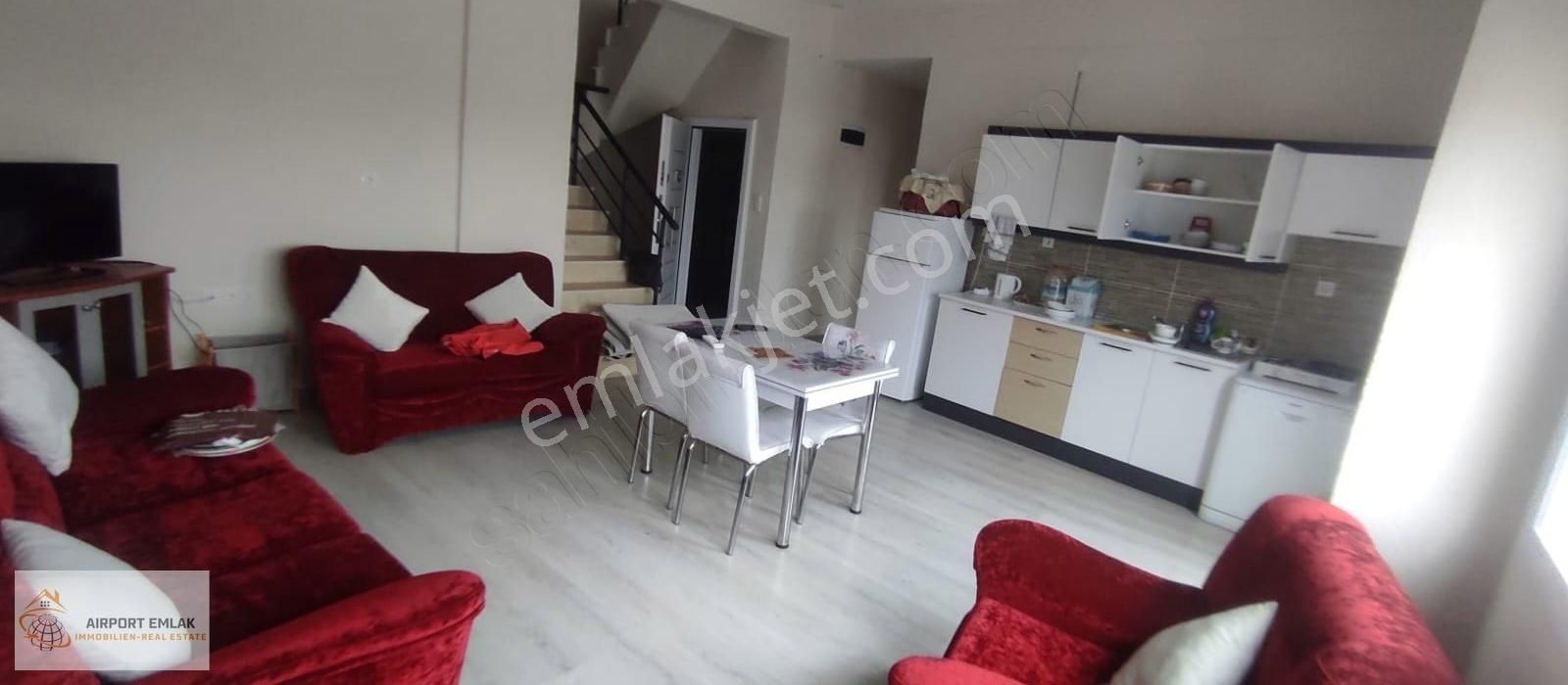 Airport Emlaktan Merkez Mah.eşyalı Satılık 3+1 Dubleks Daire