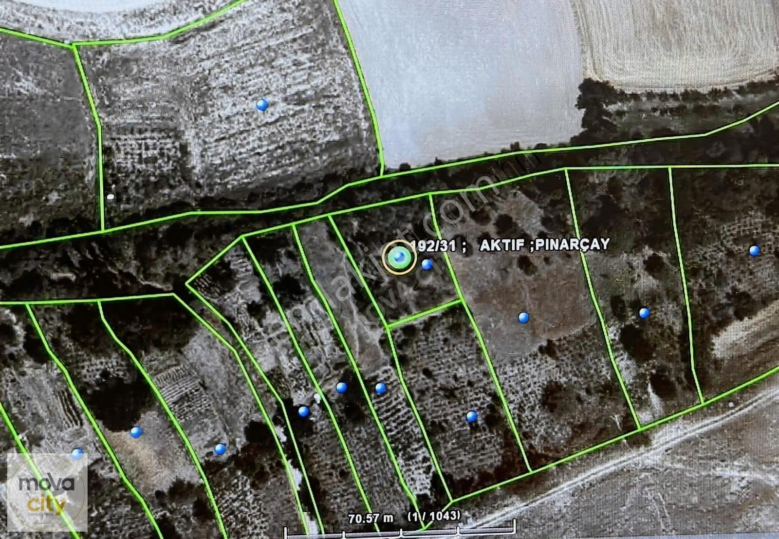Organize Sanayi Bölgesi Pınarçay Da Satılık 990 M2 Tek Tapu Bağ