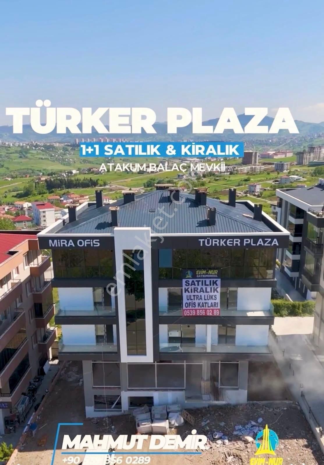 Evim-nur'dan Balaç Mevkiinde Deniz Manzaralı 1+1 Lüks Ofisler..
