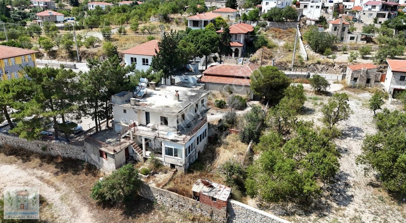 Marinden Cumalı Mah. İmarlı 622m2 Arsa Ve 155m2 Evler - Görsel 2