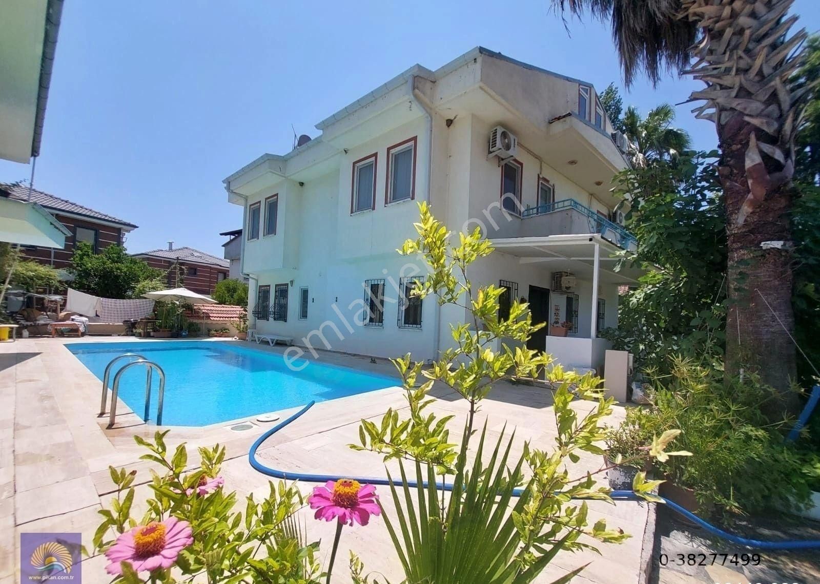 Muğla Dalyanda Yüzme Havuzlu 70m2, 2 + 1 Eşyalı Giriş Kat Daire Satılık