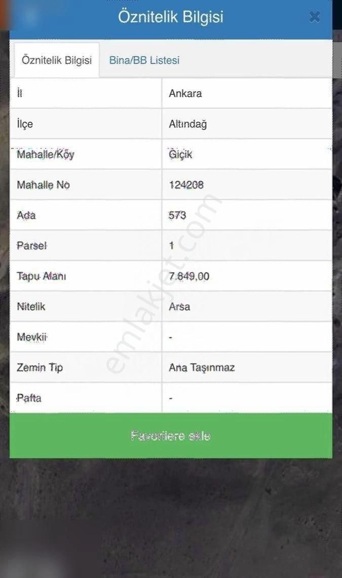 ***cantürk Emlak'tan Yatırımlık Altındağ Gicik'te İmarlı Arsa***
