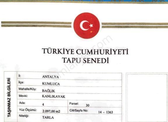 Satılık Tarla