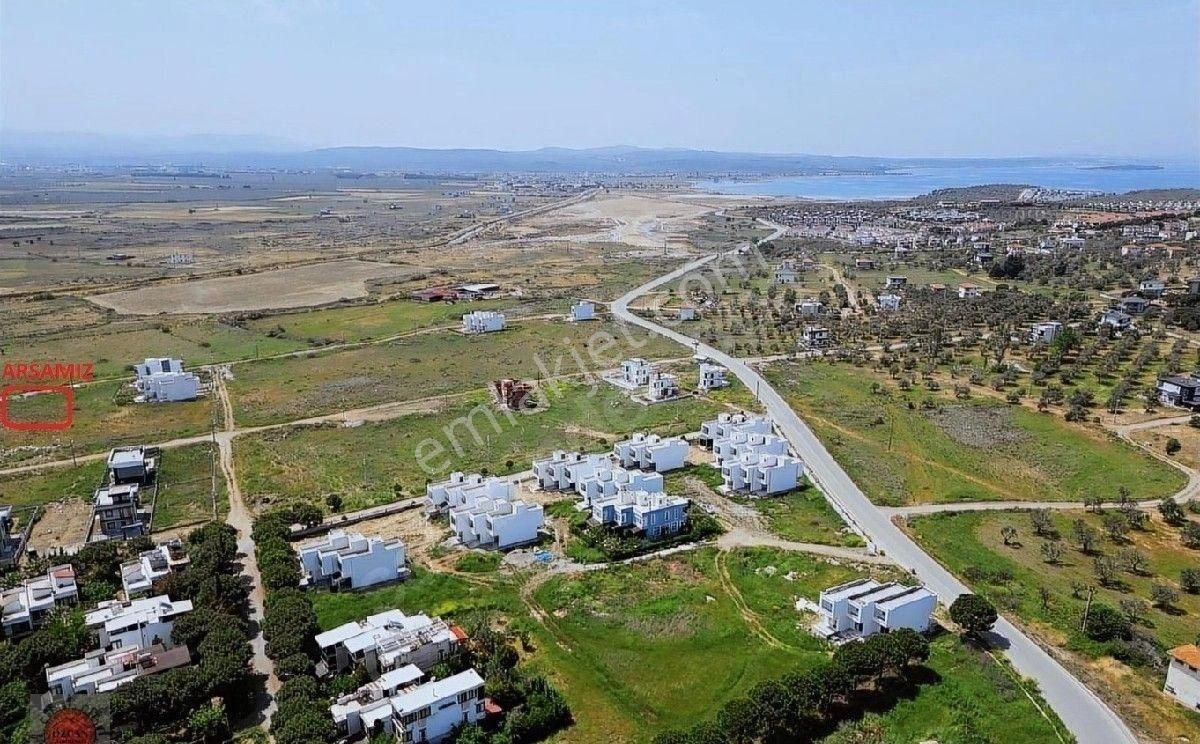 Balıkesir Gömeç Karaağaç İntilan Sevgi Köyü Karşında İmarlı Üçüz Villa Arsası Satılıktır