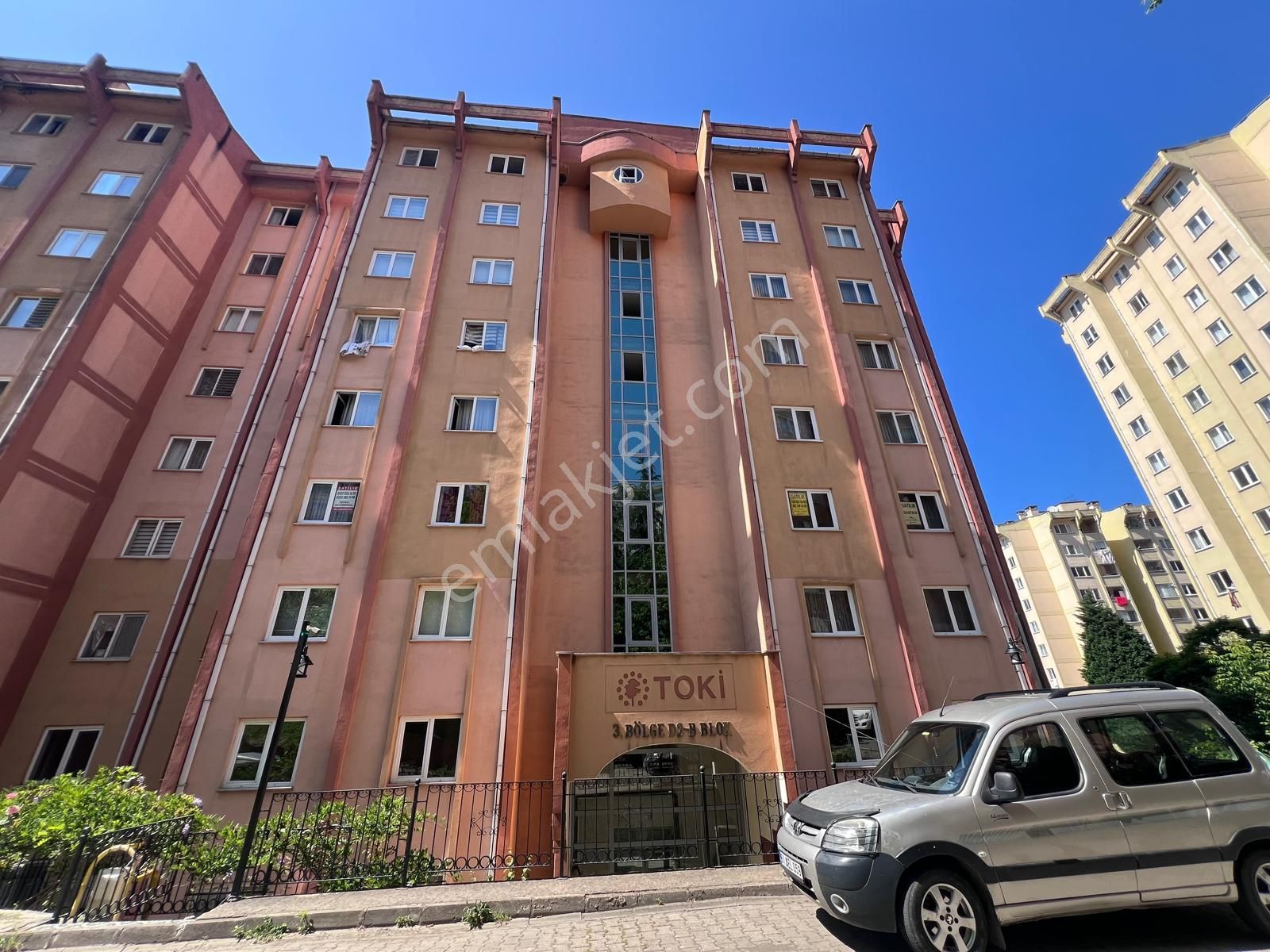 Trabzon Akçaabat Yıldızlı Toki'de 3+1 Kiralık Daire