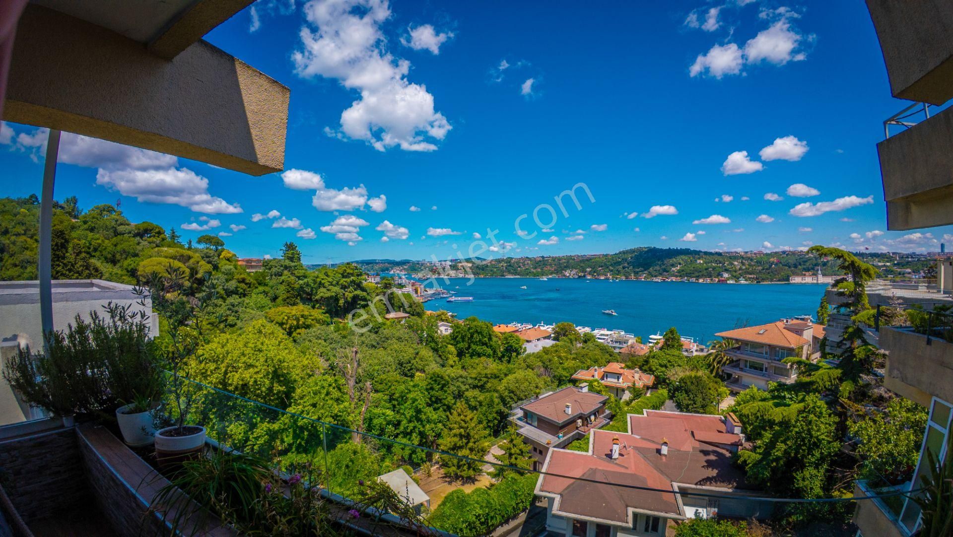 Kuruçeşmede Kapanmaz Boğaz Manzaralı, Modern 3+1 Satılık Daire