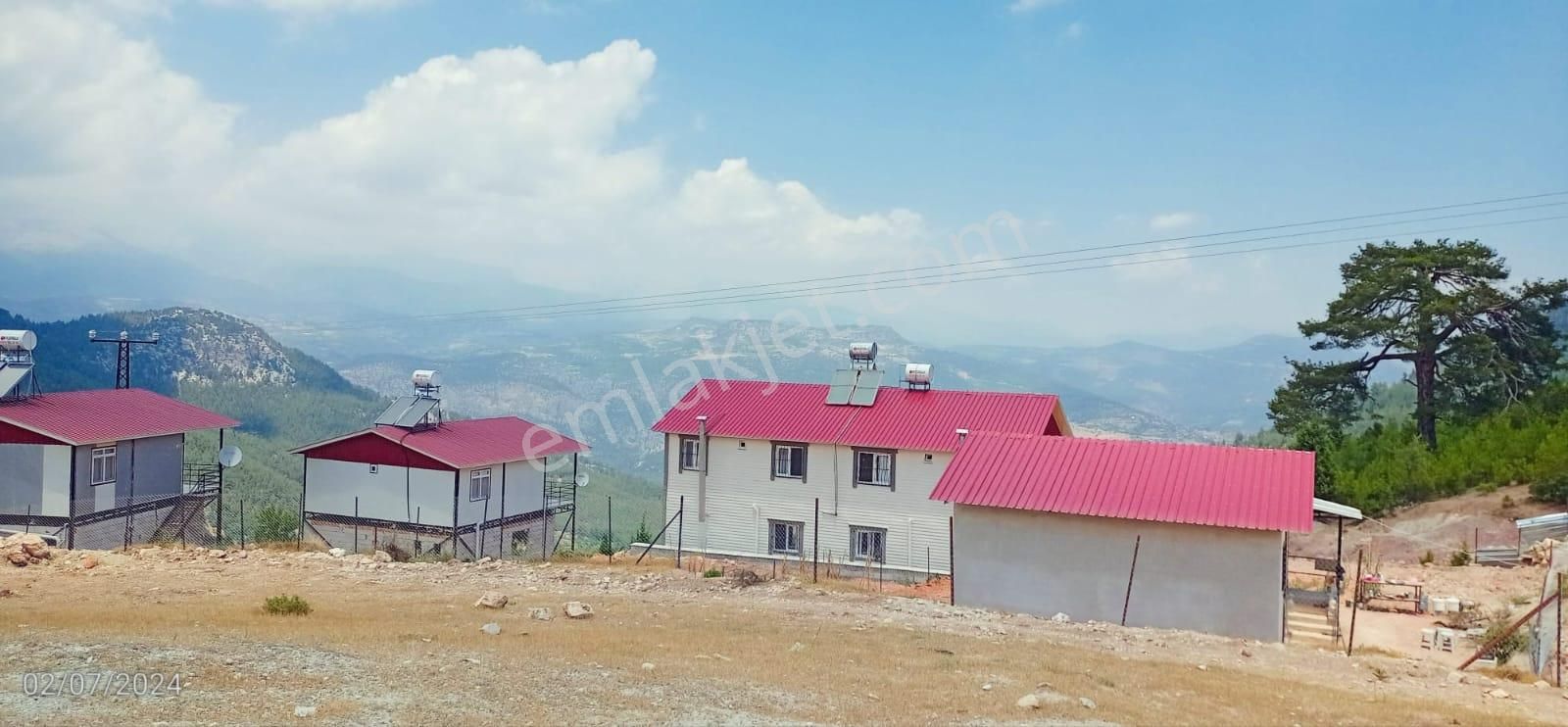 Mersin Tarsus Böğrü Eğri Yaylası Satılık Villalık Tarla