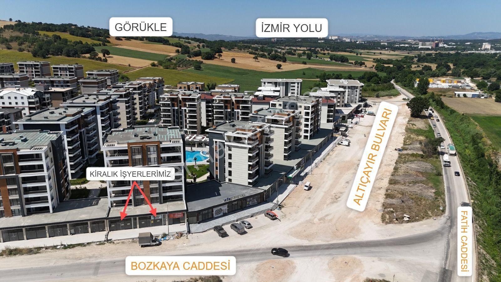 Nilüfer Kayapa Caddeye Cephe Sıfır Kiralık İşyerleri