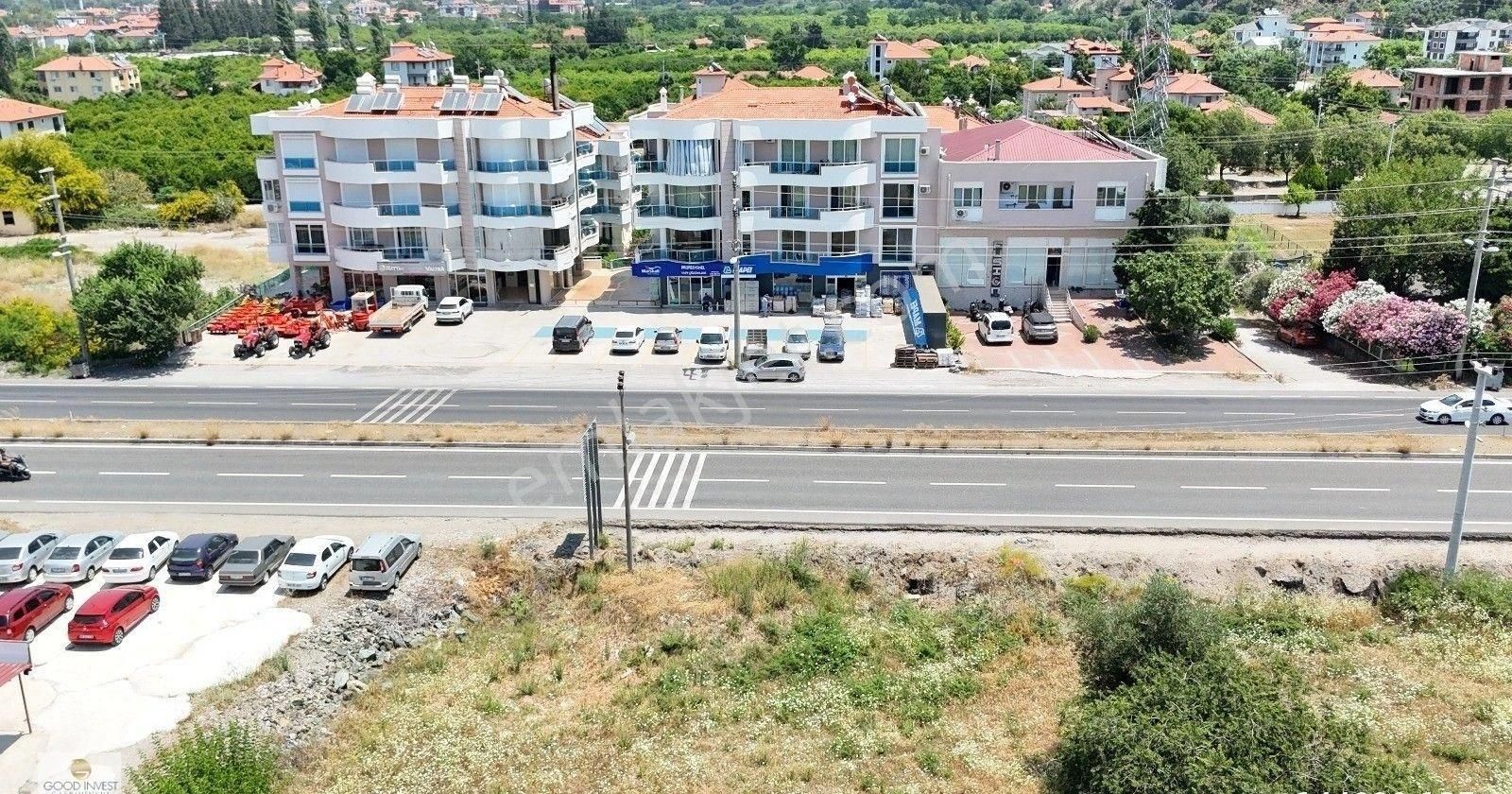 Ortaca Çaylı Mah. Muğla Fethiye Karayolu Üzerinde Satılık 121 M2
