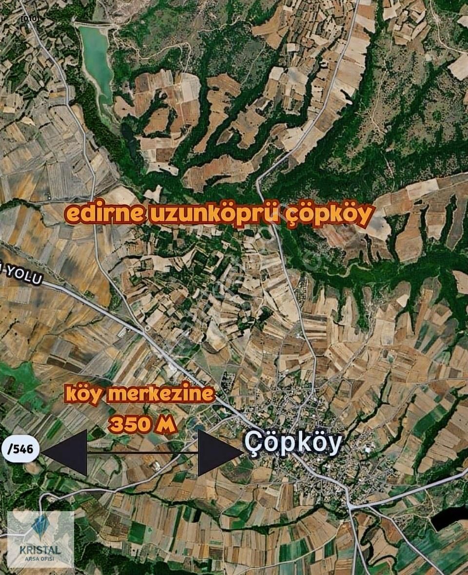 Uzunköprü Elden Taksit 12 Ay Vade 12.000 Tl Ödeme 1.162 M2 Arsa
