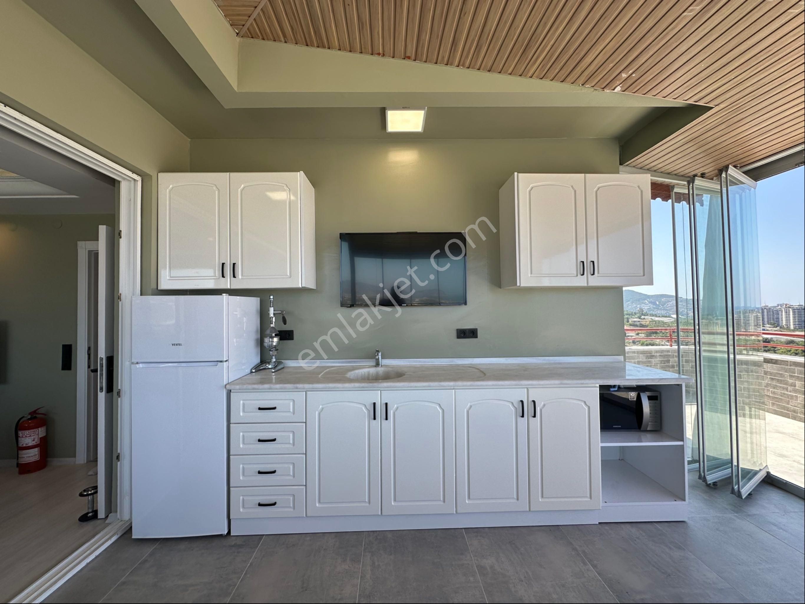 Holiday Village’de 4+2 Full Tadilatlı Lüx Eşyalı Dublex - Görsel 19
