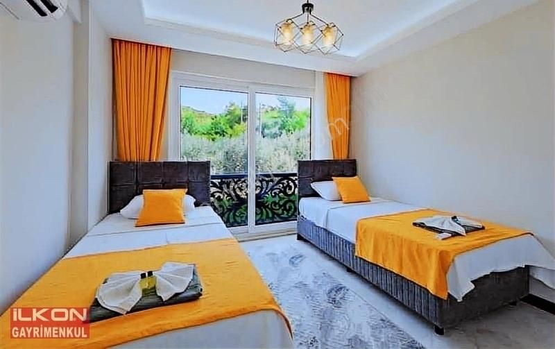 Fethiye Karagedik'te İlkon'dan Satılık Eşyalı Havuzlu Tripleks - Görsel 28