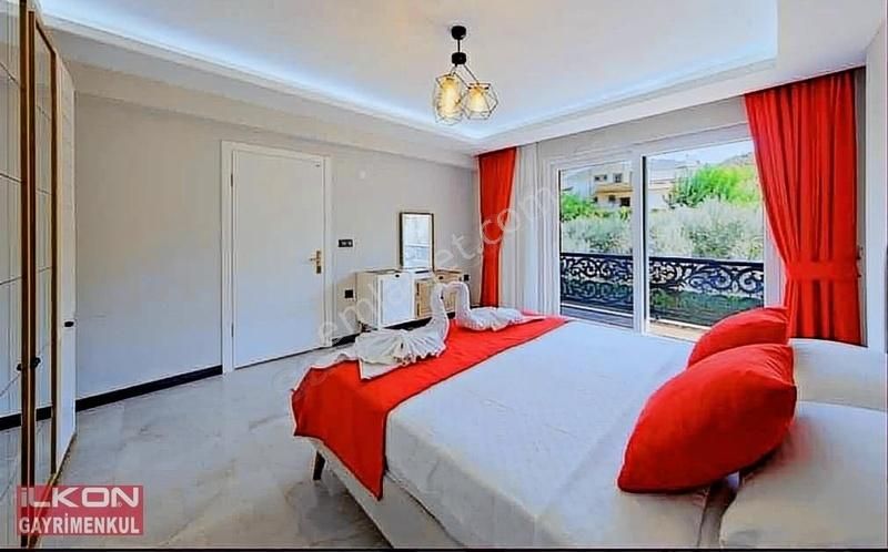 Fethiye Karagedik'te İlkon'dan Satılık Eşyalı Havuzlu Tripleks - Görsel 30