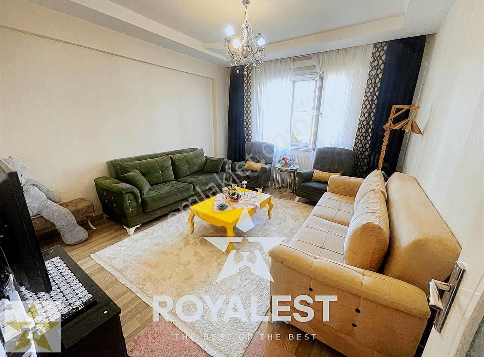Royalest'ten Fırsat Tramvaya Yakın Ebeveyn Banyolu 2+1