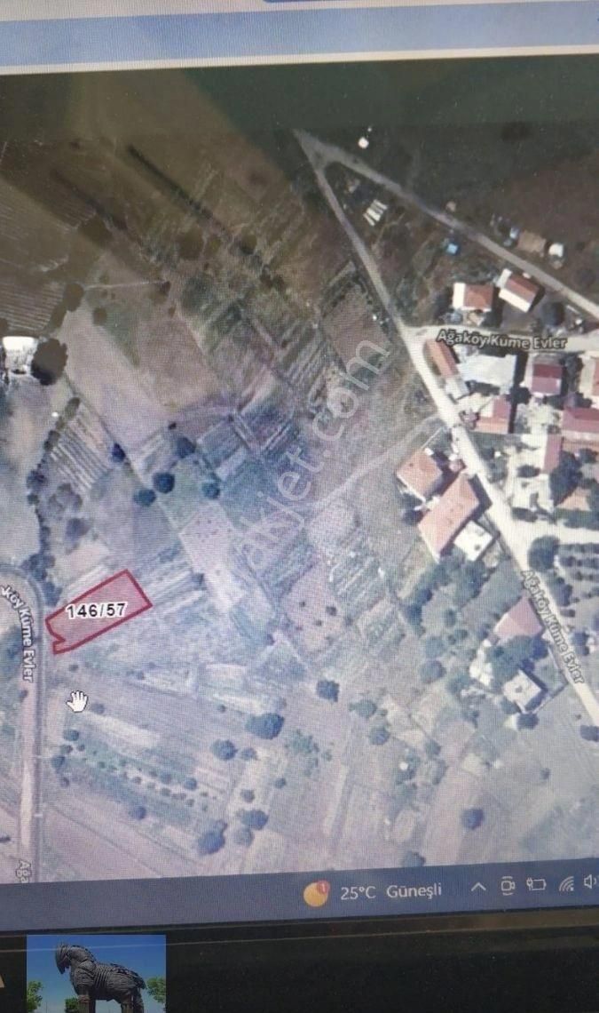 Çanakkale Biga Ağaköy'de Satılık Arsa