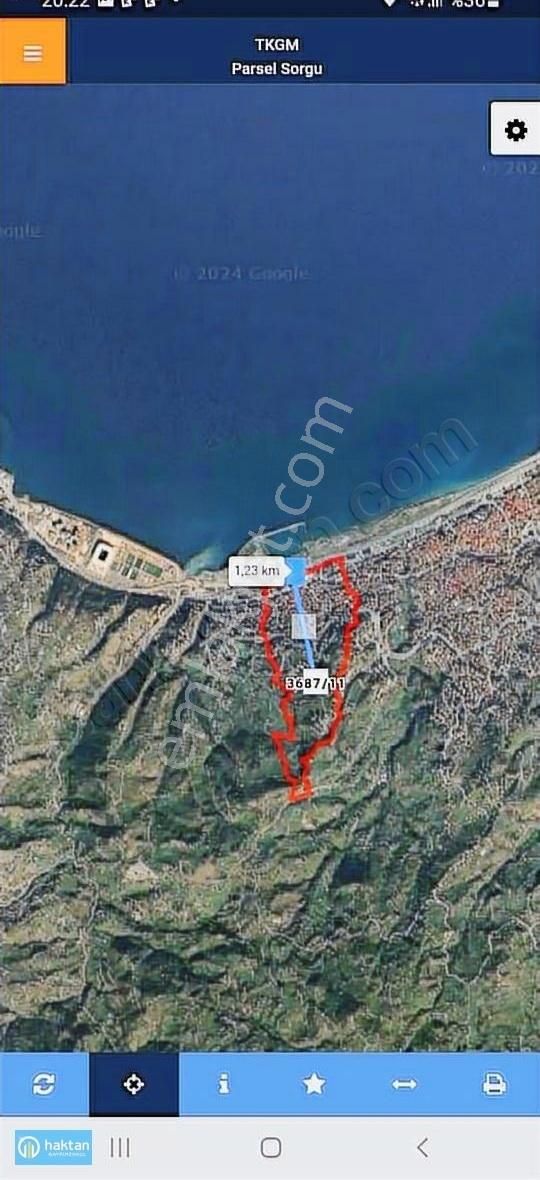 Trabzon Ortahisar Fiyat Düştü Acil Satılık 1075m2 Villa Arsası