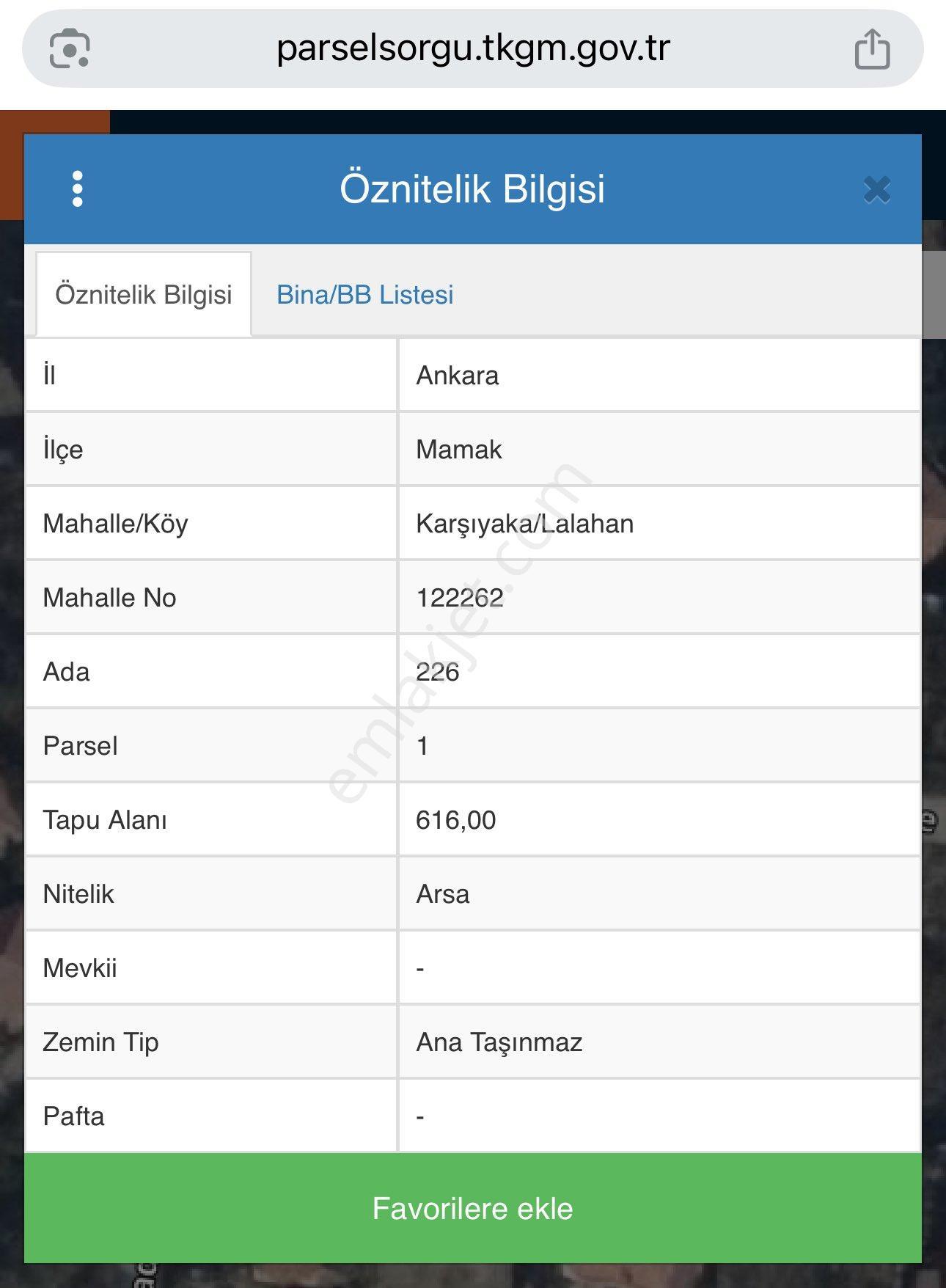 Mamak Karşıyaka Mah. Merkezi Konumda - Görsel 23