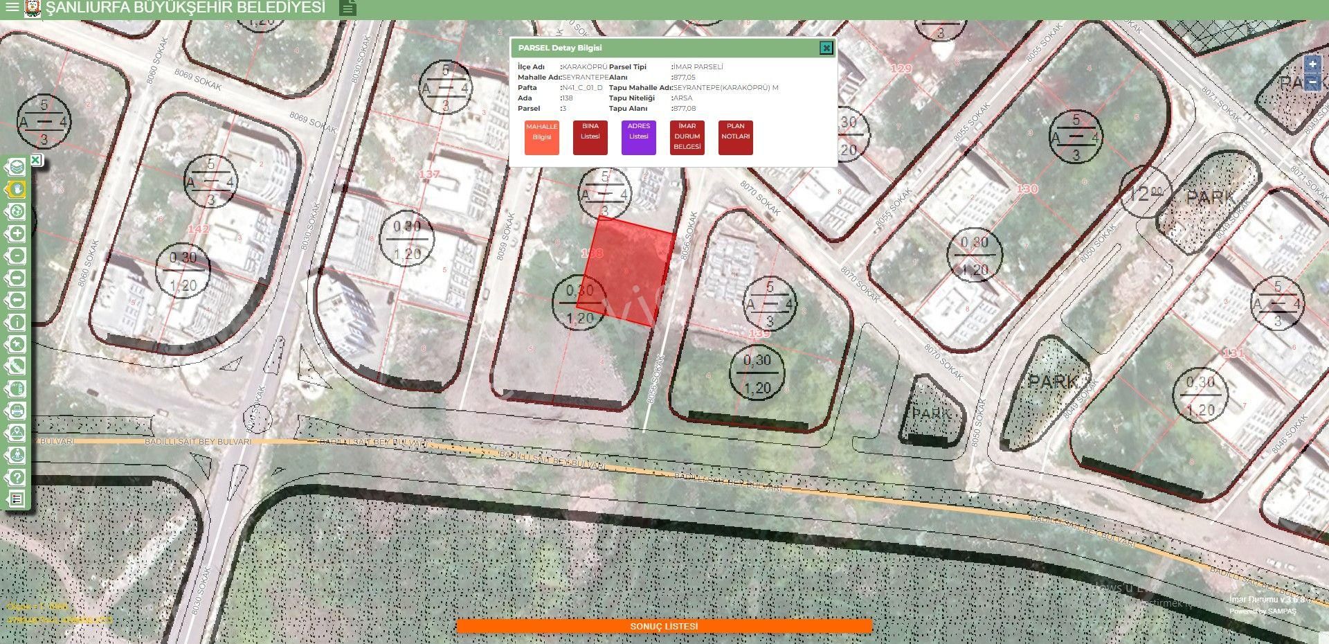 Yaşarsoy Gyo'dan Karaköprü Seyrantepe'de 4 Kat İmarlı Parsel