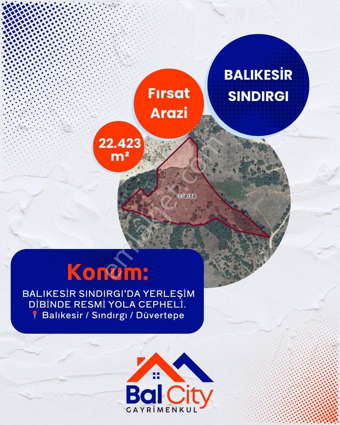 🏡 Balıkesir Sındırgı’da Yerleşim Dibinde Resmi Yola Cepheli Dev Parsel! 🌿🚜