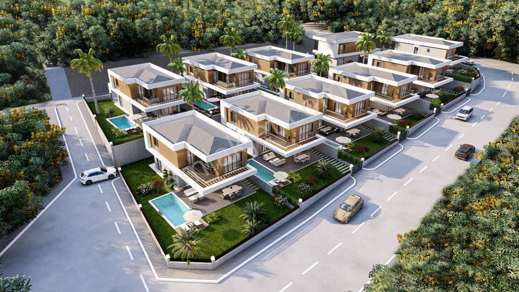 Kuşadası Soğucak'ta Full Manzaralı Müstakil 4+1 Villa - Görsel 2