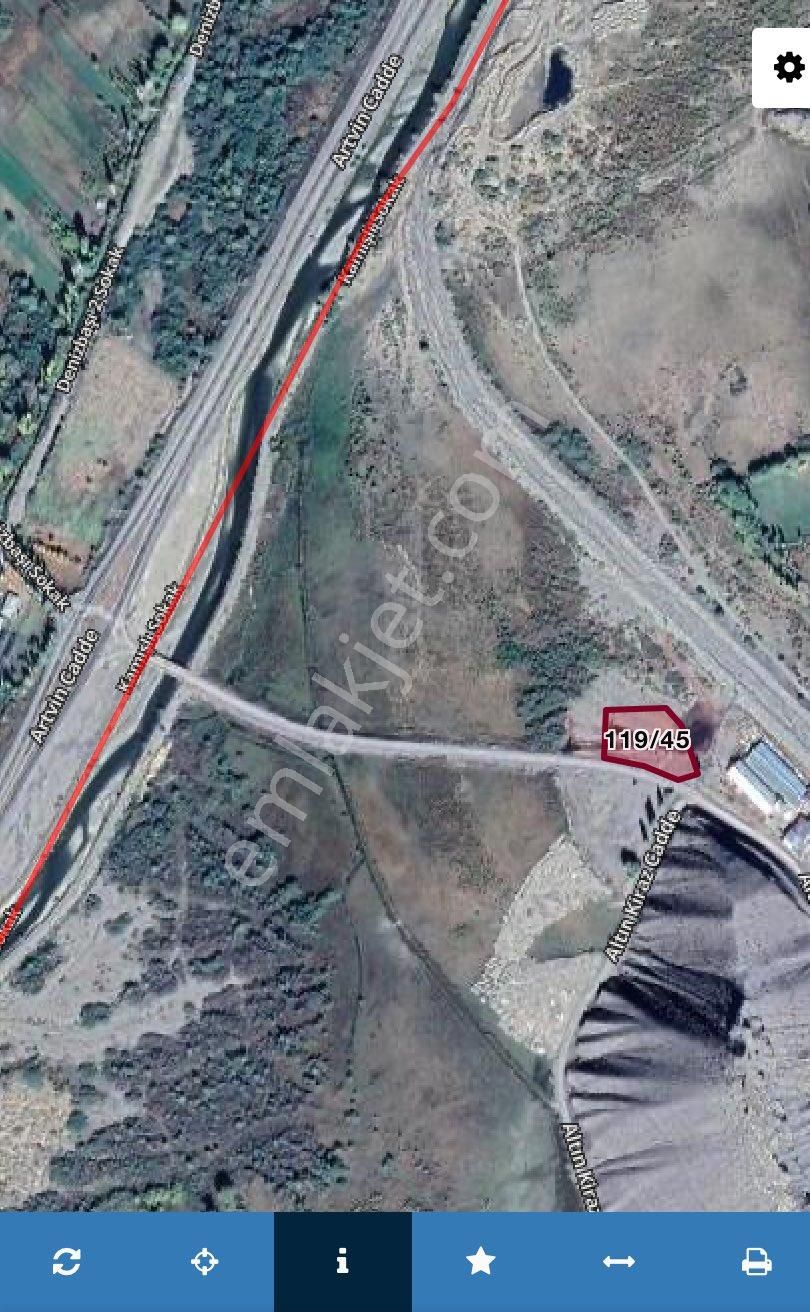 Tortum Şelalesine 10 Dk Mesafede Uzundere’de Ana Yol Üzeri Satılık Arsa Süper Konumda - Görsel 3