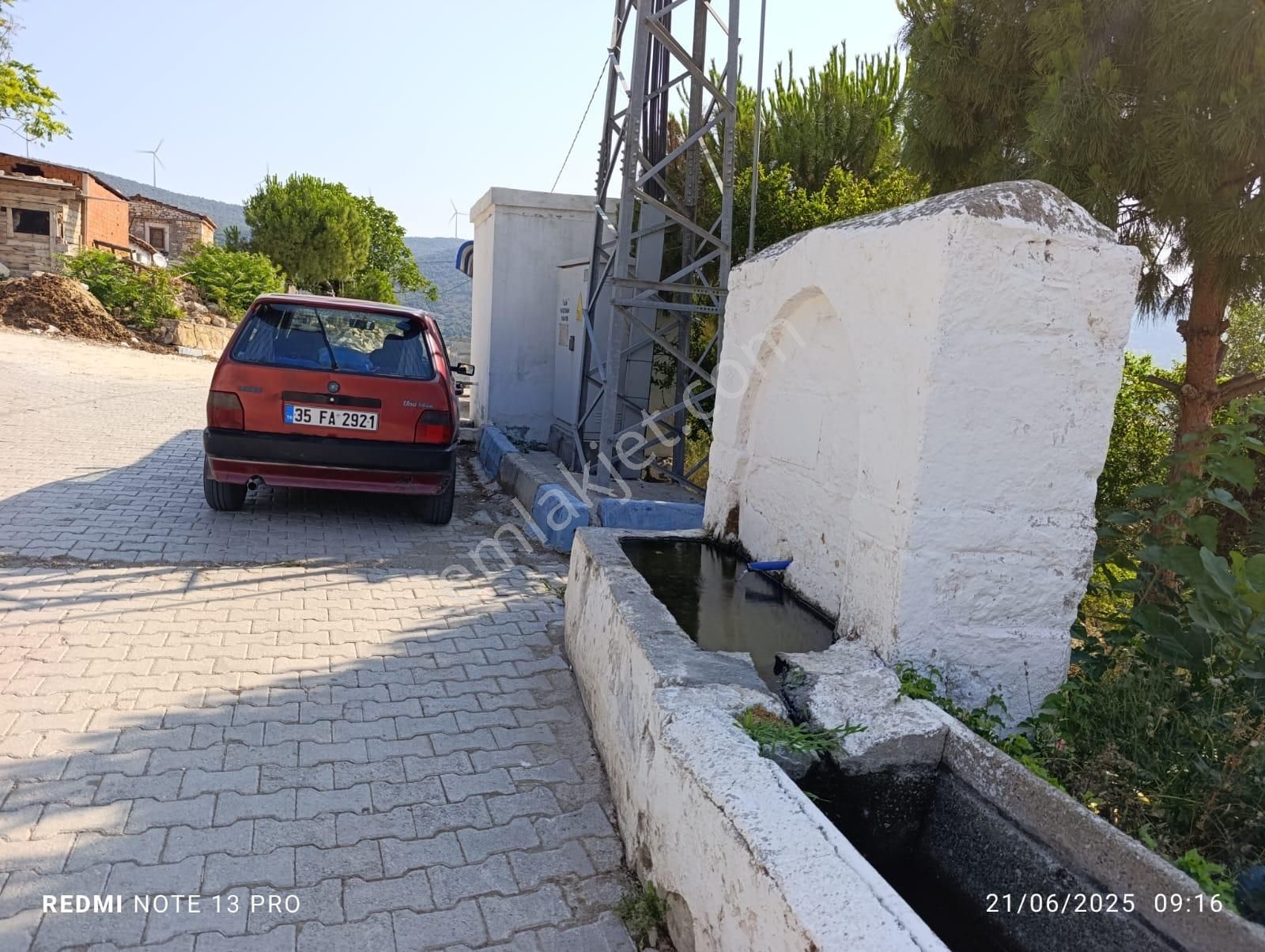 Foça Kocamehmetler Köyünde Satılık Eski Rum Taş Ev - Görsel 18