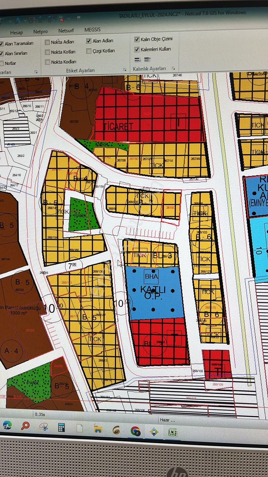 Emniyetin Karşı Sokağında 281m2 17mcepheli İmarlı Kentsele Uygn - Görsel 15