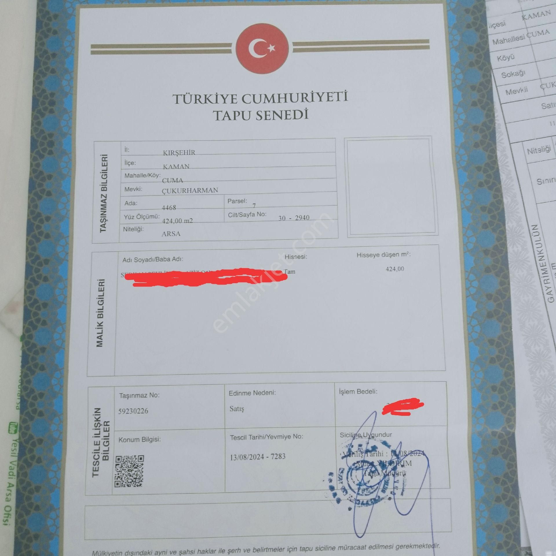 Satilik Arsa