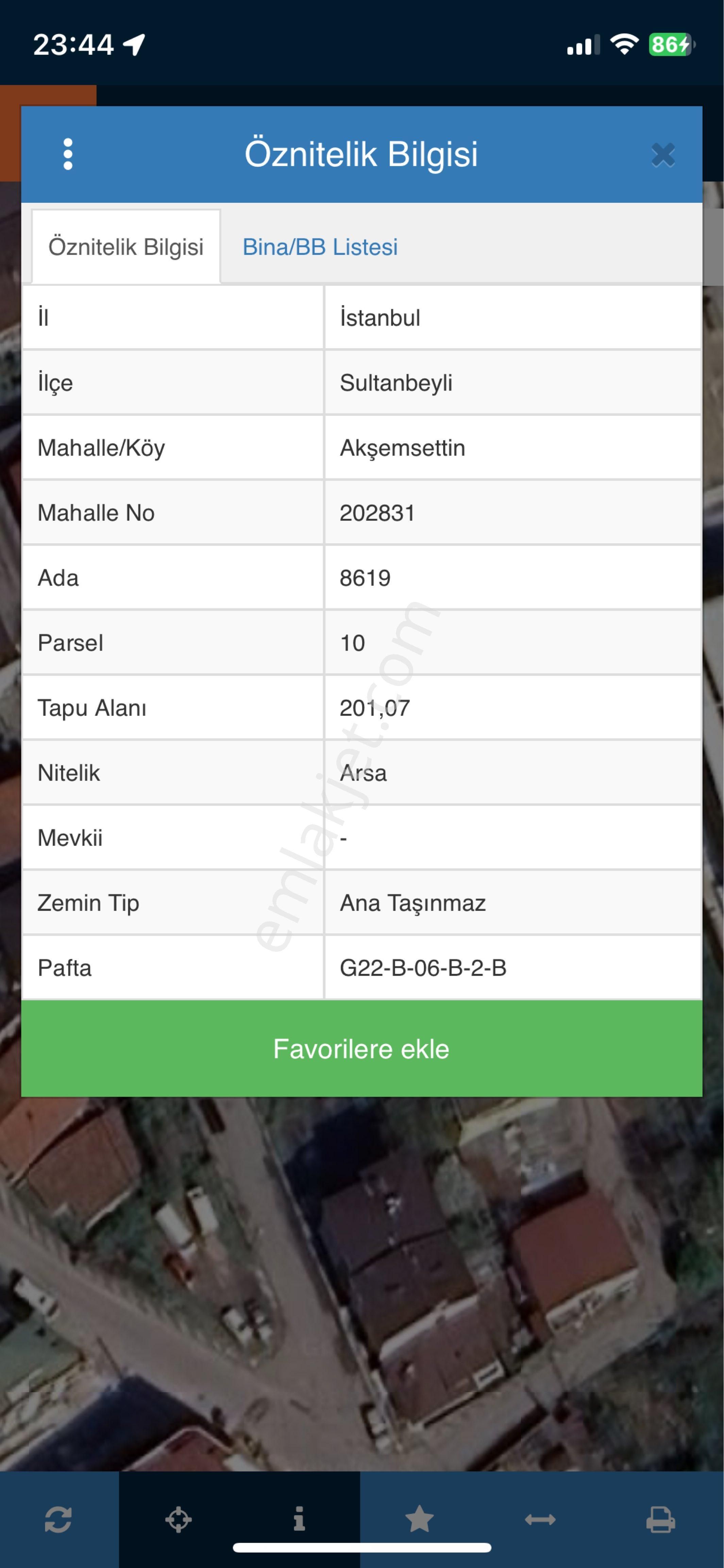 Gülsan Arkası 4 Dairelik Arsa