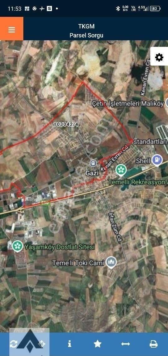 My Ekipdenankara Sincan Temelli Gazi De İmarlı İfrazlı Yerleşime Yakın Resmi Yola Cemüstakil Arsa - Görsel 21