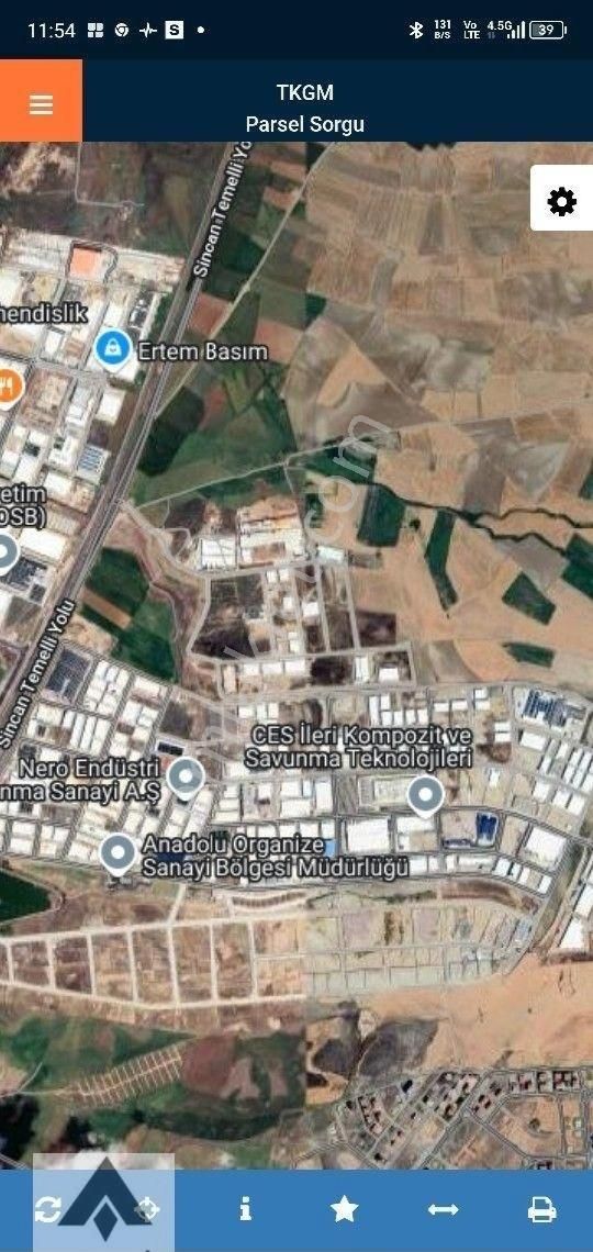 My Ekipdenankara Sincan Temelli Gazi De İmarlı İfrazlı Yerleşime Yakın Resmi Yola Cemüstakil Arsa - Görsel 29