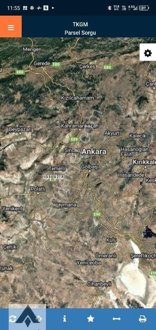 My Ekipdenankara Sincan Temelli Gazi De İmarlı İfrazlı Yerleşime Yakın Resmi Yola Cemüstakil Arsa - Görsel 27