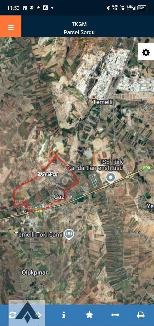 My Ekipdenankara Sincan Temelli Gazi De İmarlı İfrazlı Yerleşime Yakın Resmi Yola Cemüstakil Arsa - Görsel 34