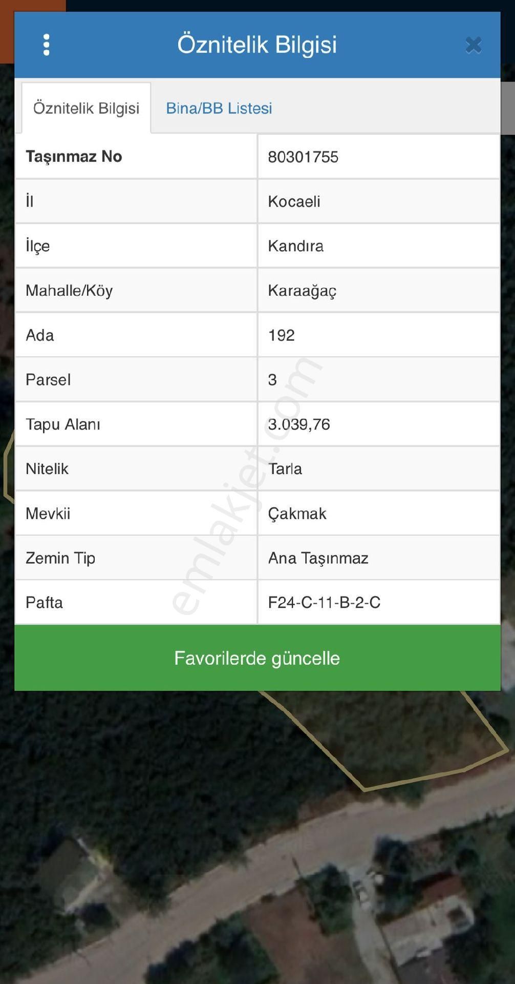 Kandırada Satılık Arsa