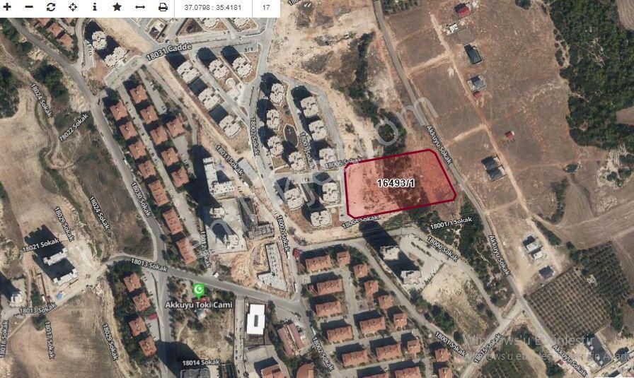 Sarıçam* Ertuğrul Gazi* %33 *kat Karşılığı *9773 M2 *1.6 Yoğunluklu *16.493 Ada 1 Parsel