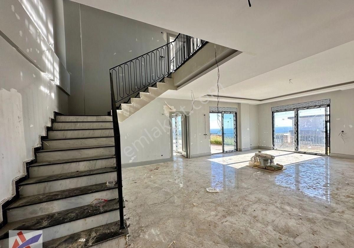 İncekum’da Full Deniz Manzaralı Acil Satılık Müstakil Taş Villa - Görsel 19