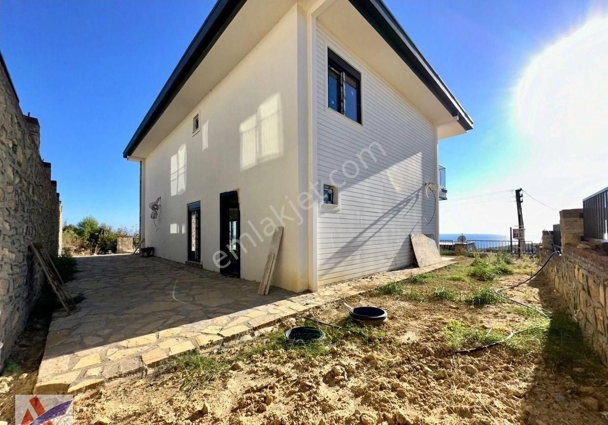 İncekum’da Full Deniz Manzaralı Acil Satılık Müstakil Taş Villa - Görsel 22