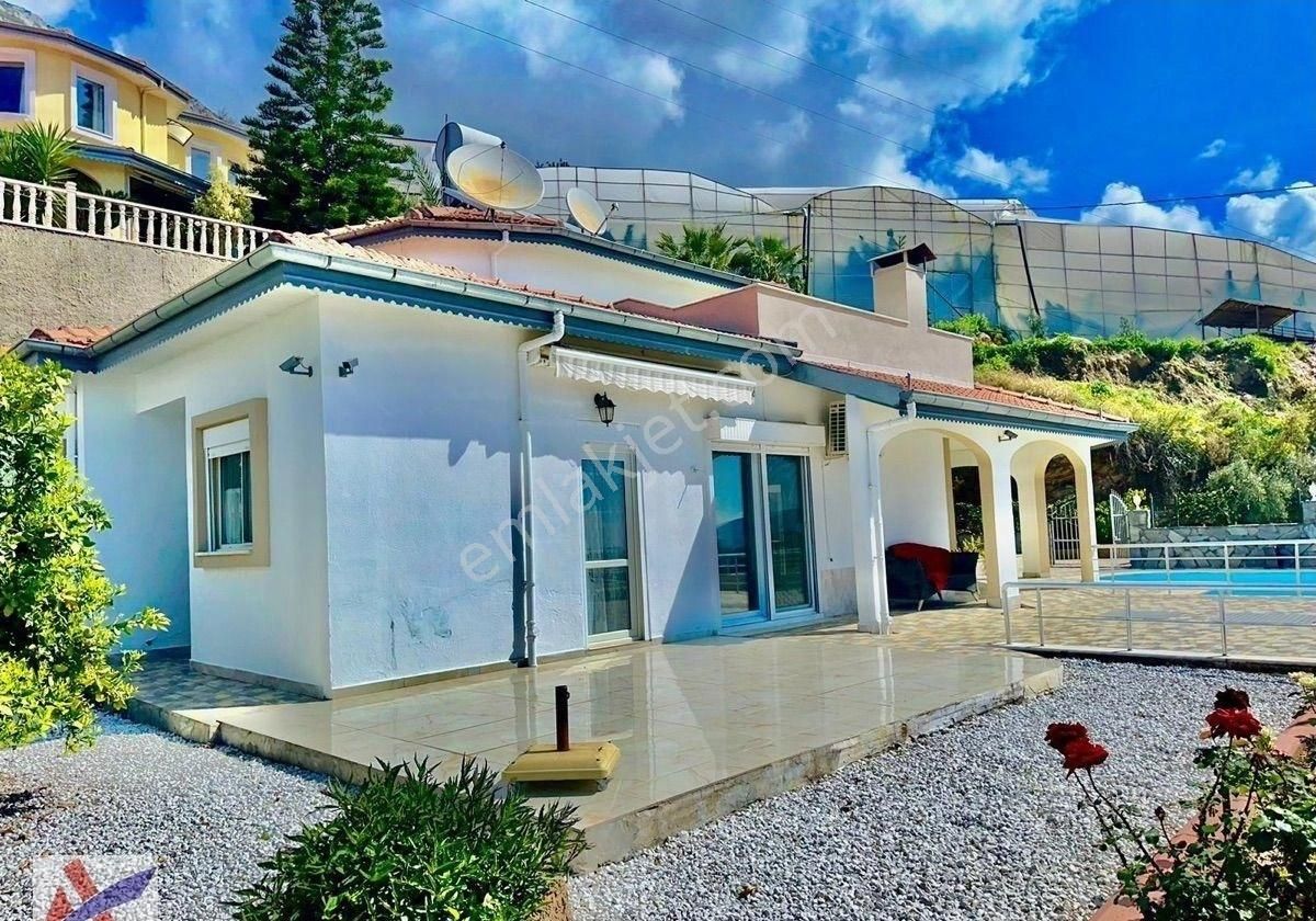 Mahmutlar’da Full Deniz Kale Manzaralı Müstakil Vılla - Görsel 20