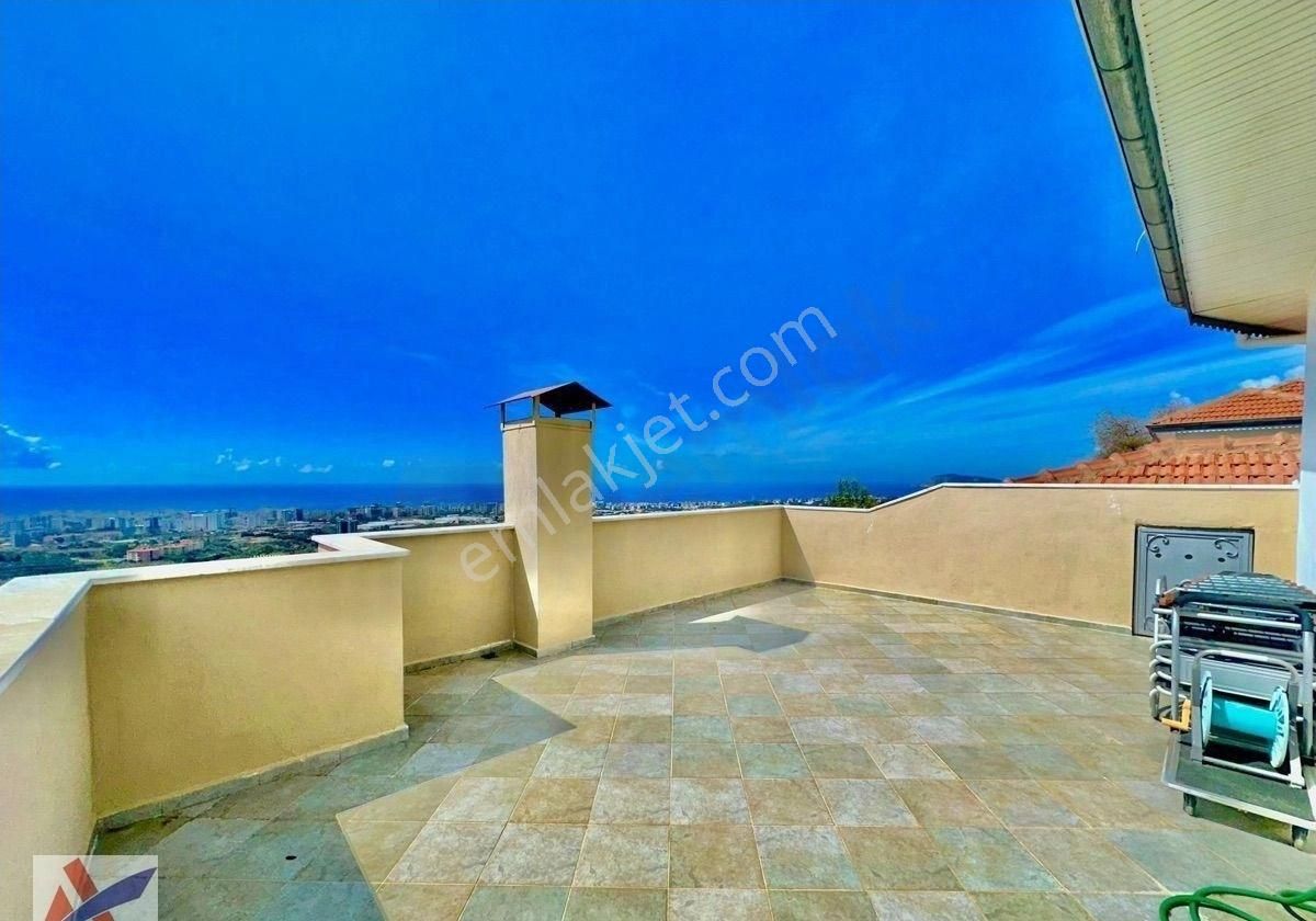 Mahmutlar’da Full Deniz Kale Manzaralı Müstakil Vılla - Görsel 21