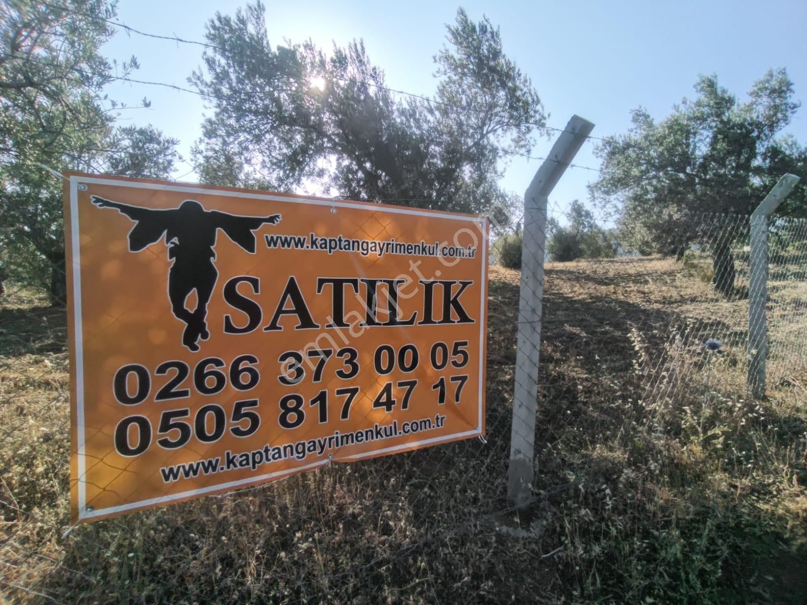 Kaptan Gayrimenkul'den Edremit-beyoba'da Harika Deniz Manzaralı Satılık 1836 M2 Zeytinlik